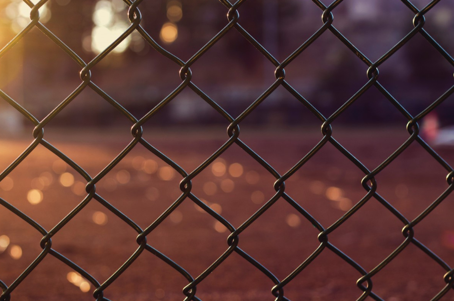 this is a picture of chain link fence in Granite Bay, CA